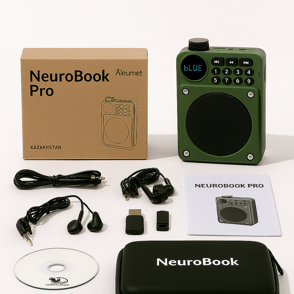 NeuroBook — устройство для аудиокниг